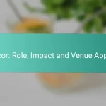 Decor: Role, Impact and Venue Appeal