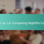NYC vs. LA: Comparing Nightlife Costs